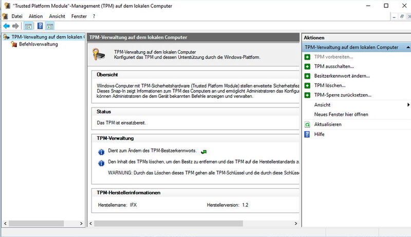 TPMs lassen sich jetzt auch dafür nutzen, sich mit Microsoft Passport an Domänen mit Windows Server 2016 anzumelden.