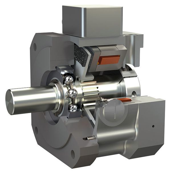 Mit dem neuen intelligenten Modul Roba-torqcontrol bietet Mayr eine wirtschaftlich attraktive Möglichkeit, um bei Roba-stop-Federdruckbremsen ein variables Bremsmoment zu erzeugen. (Bild: Mayr Antriebstechnik)