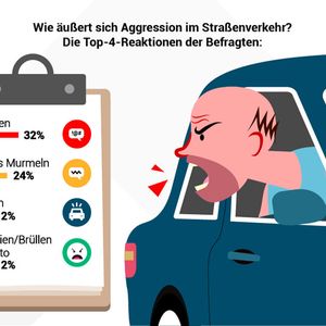 So äußert sich der Ärger über andere Verkehrsteilnehmer.(Bild:  CarDelMar)