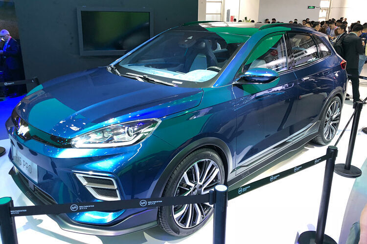 Der neue OEM präsentierte mit dem EX 5 ein rein elektrisches SUV in Tiguan-Größe für knapp 15.000 Euro.  (Peter Maahn / SP-X)