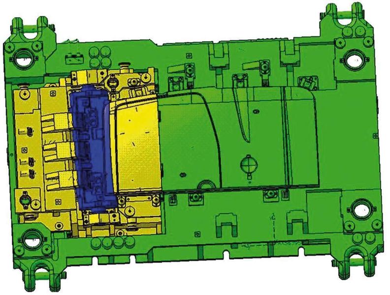 Bild 5: Durch die Modularität im Werkzeug können Baugruppenmodule und Komponenten für unterschiedliche Blechteil-Varianten wahlweise ausgetauscht werden. (Archiv: Vogel Business Media)