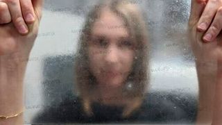 Lucy Hughes created an alternative to plastic – the MarinaTex. (Reuters/Stuart Mc Dill)