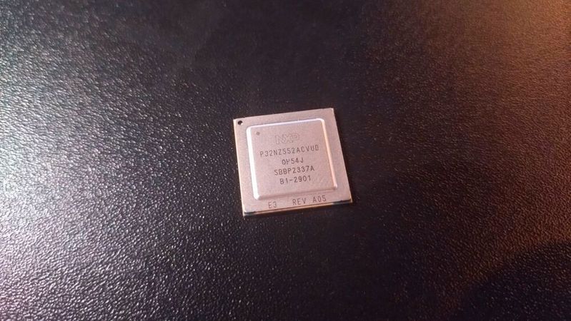 The new S32N processor from NXP.(Image: Sven Prawitz)