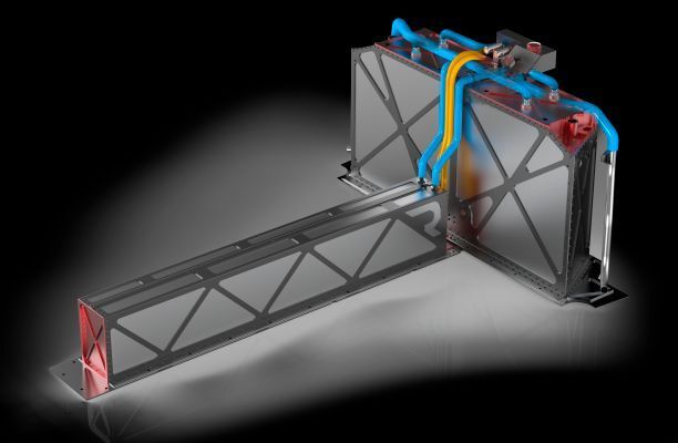 Die Energie liefern mehrere Akkupakete im Mitteltunnel und hinter den Sitzen mit einer Gesamtkapazität von 82 kWh. (Bild: Rimac Automobili)