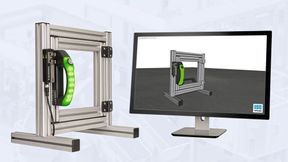 Das Schmersal Safety 4D-Modell simuliert alle Eigenschaften und Funktionen der physikalischen Sicherheitsschaltgeräte. (Bild: Schmersal)