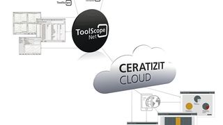 Mit der Software ToolScope Net bietet Ceratizit die Möglichkeit, auch ohne ToolScope-Hardware Maschinendaten auszuwerten. ToolScope Net wird schnell und einfach in die vorliegende Serverumgebung oder auf dem Laptop installiert. Die Anbindung der Werkzeugmaschinen an das lokale Datennetz des Kunden erfolgt durch die Ausstattung jeder einzelnen Maschine mit der Software ToolScope Connector. (Ceratizit)