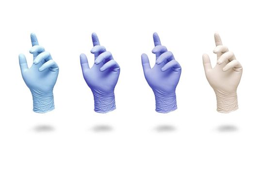 Wegwerphandschoenen van Starlab, geclassificeerd volgens EN ISO 374-1:2016 type B(Afbeelding: Starlab)