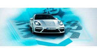 Sichere und schnelle Transaktion mit Blockchain. (Porsche)