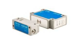Das telemetrische Messsystem (TMS) von Kistler arbeitet mit dem mobilen Ladungsverstärkermodul 5190A. Es kann direkt auf dem Sensor auf der sich bewegenden Maschinenkomponente montiert werden. Auch das stationäre Basismodul 5290A gehört dazu. Es wird allerdings am Maschinenrahmen angebracht. (Bild: Kistler)