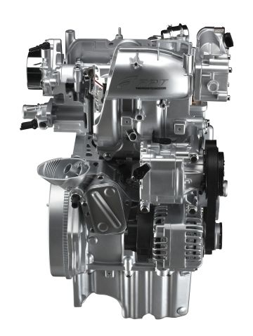 Mit einer Baulänge von nur 330 Millimetern ist der Twin-Air-Motor fast ein Viertel kürzer als ein leistungsgleicher Vierzylinder, sagt Fiat. (Archiv: Vogel Business Media)