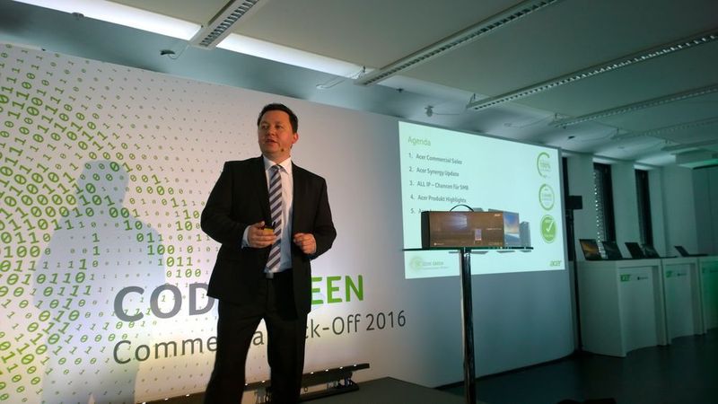 Gerit-Günther, Manager Commercial Sales bei Acer, sieht durch die All-IP-Umstellung Chancen für die Acer-Partner. (Bild: Vogel IT)