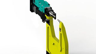 Die Roboterzange ist mit dem elektromechanischen Antrieb Tox-Electricdrive versehen. (Tox)