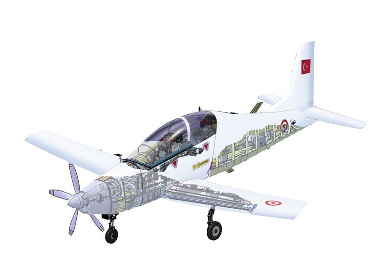 Screen-Shot einer 3D-Umgebung eines Pilatus-Flugzeuges. (Bild: Mecaplex)