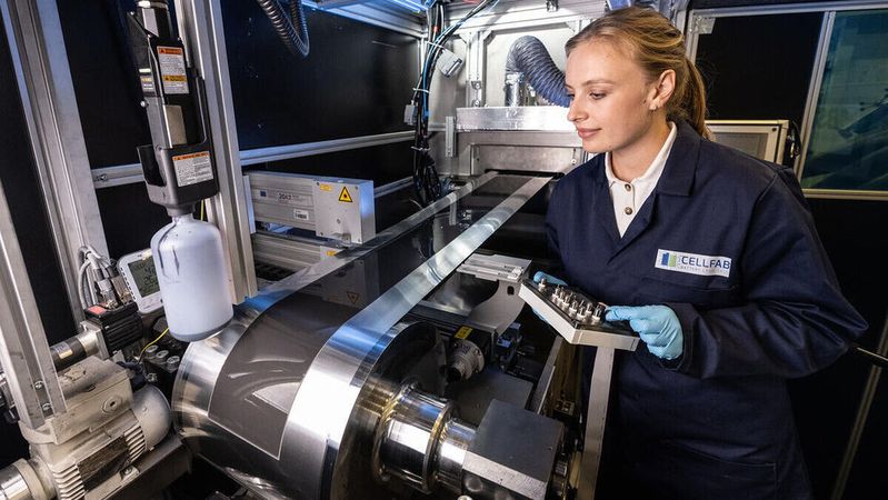 Das Projekt Reclaim erforscht direktes Recycling von Elektrodenbeschichtungen durch Delamination.(Bild:  PEM RWTH Aachen | projektelf)