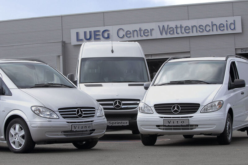 Neben dem Geschäft mit AMG-Sportwagen setzt Lueg auch im Transporterbereich auf systematische Zielgruppenbearbeitung. (Fahrzeug-Werke Lueg)