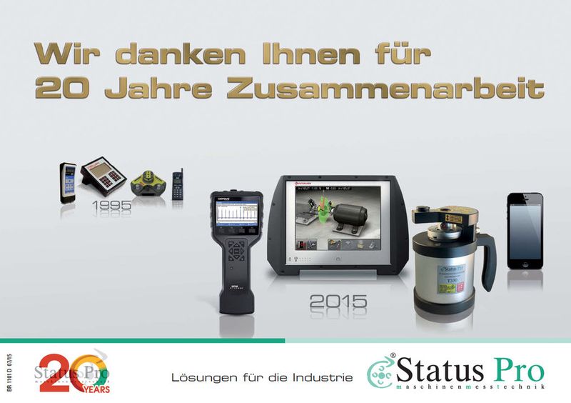 Seit 20 Jahren bietet die Status Pro Maschinenmesstechnik GmbH „Intelligenz zum Anfassen“ (Bild: Status Pro Maschinenmesstechnik)