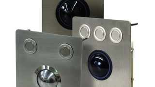 Die Trackball-Serie TVG-38 mit Schutzart IP65 bieten optimalen Schutz in staub- und spritzwasser gefährdeten Umgebungen.  (GeBE Computer & Peripherie)