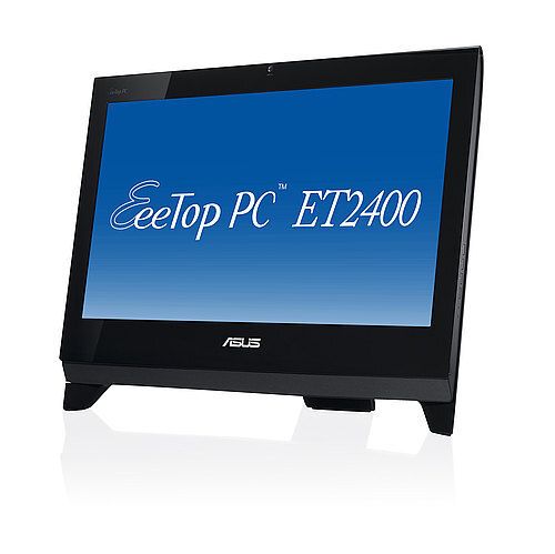 Ein eleganter schwarzer Rahmen umfasst den neuen All-in-One-PC von Asus. (Archiv: Vogel Business Media)