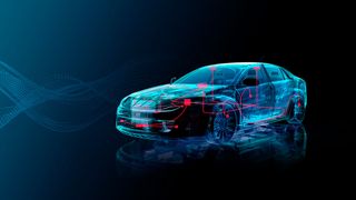 Automotive-Ethernet: Für das automatisierte und vor allem für das autonome Fahren benötigt der Bordrechner viele Daten. Hier ist ein Bussystem im Fahrzeug notwendig, das diese Daten verlustfrei überträgt. (Bild: Keysight)