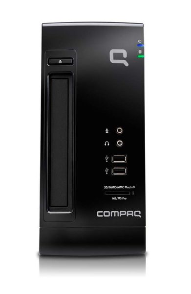 Die Desktop-Pcs der Compaq-CQ2000-Reihe arbeiten mit Intels Atom-CPUs. (Archiv: Vogel Business Media)