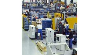 Blick in das Produktionswerk in Mühlacker-Lomersheim. (Bild: Elumatec)