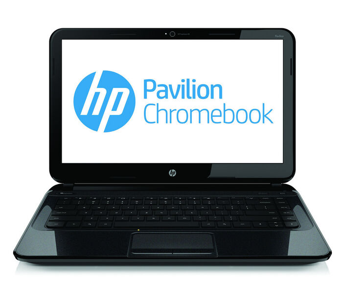 Das Chromebook von HP hat die Abmessungen 34,7 x 23,8 x 2,1 Zentimeter. (Bild: HP)