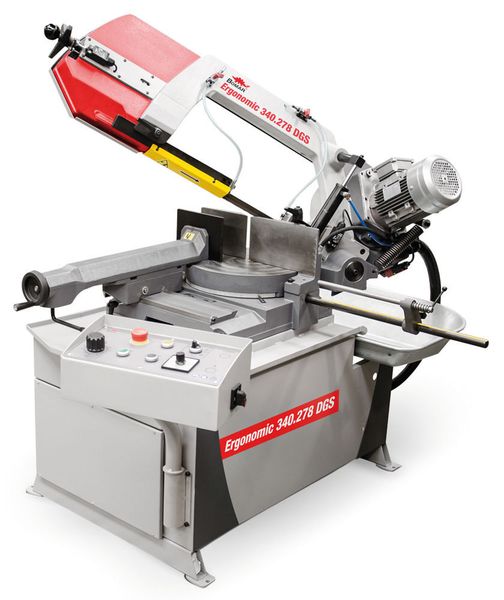 Robuste Doppelgehrungssäge Ergonomic 340.278 DG bietet, wie der Name schon vermuten lässt, dem Anwender ein hohes Maß an Ergonomie, betont der Hersteller und Intec-Aussteller Bomar. (Bomar)