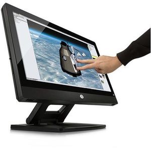 Das 27''-Display der All-in-one-Workstation ist optional als 10-Punkt-Touchscreen erhältlich.