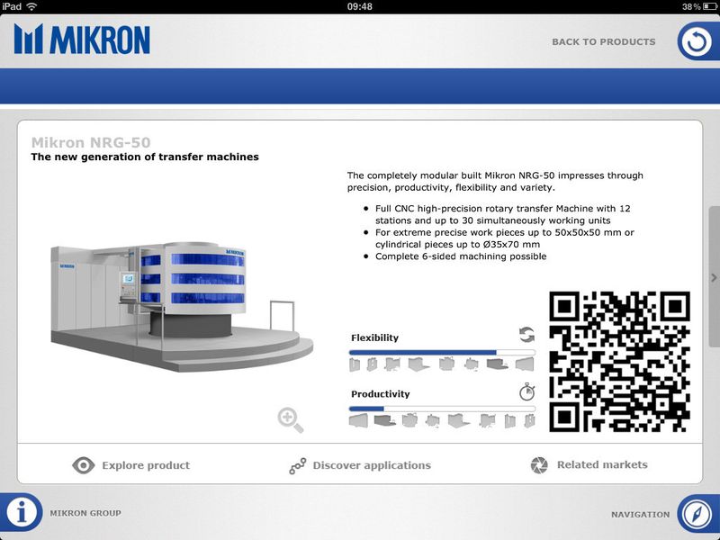 Mikron lists all products with descriptions. (Mikron)