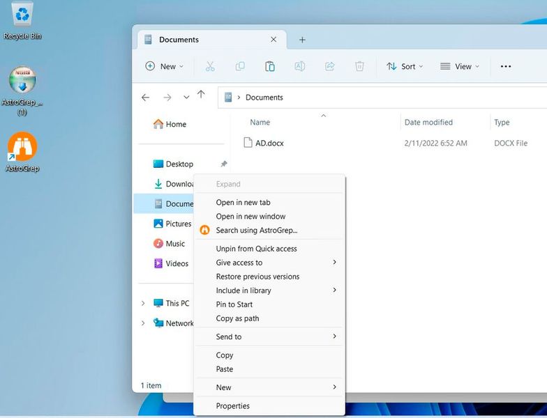 Auch die Integration in das Kontextmenü des Explorers ist möglich. (Bild: Joos (Screenshot))