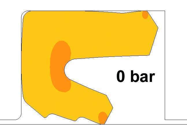 3 Berechnet: Finite Elemente Analyse des Dichtungsprofils HL (Archiv: Vogel Business Media)