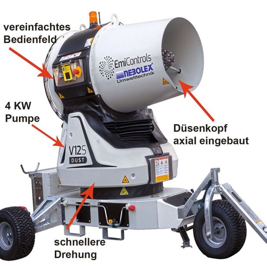 Staubbindemaschine V12S(Bild:  Nebolex)