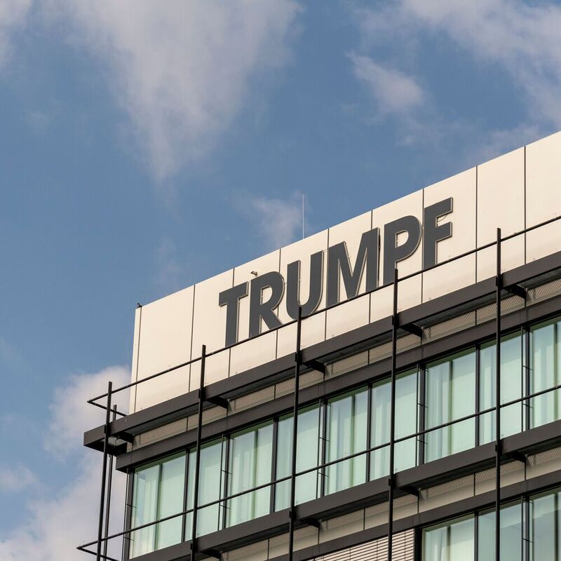German high-tech company Trumpf releases preliminary figures for fiscal 2021/22.