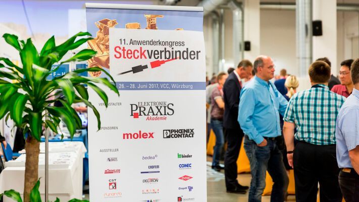 Impressionen vom 11. Anwenderkongress Steckverbinder im VCC Würzburg (Bild: Stefan Bausewein)