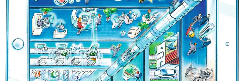 Umfassendes Mobility-Management stellt Unternehmen vor große Herausforderungen.(Bild:  Centracon)