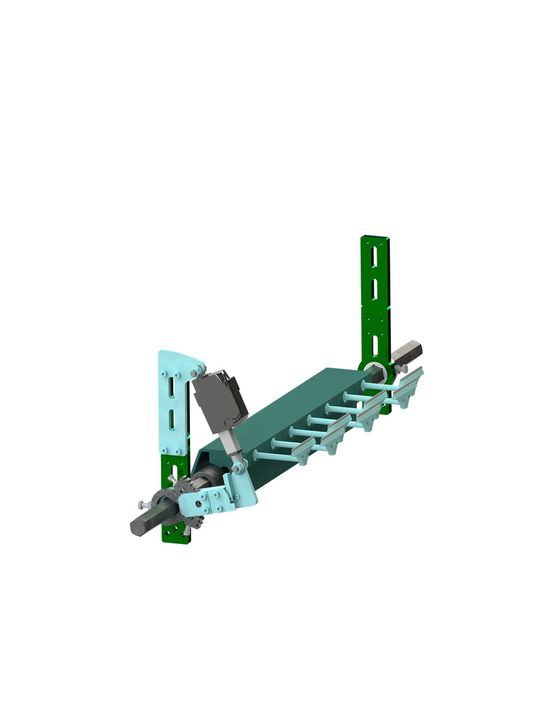 Die automatischen Spannvorrichtungen sind sowohl mit Segmenten für den Primär- als auch für den Sekundärbereich kombinierbar.(Bild:  Schulte Strathaus)