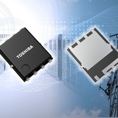 Toshiba’s new 80 V N‑channel power MOSFET, built on the company’s latest process, improves conduction and switching efficiency for AI server power supplies and high‑frequency data‑center converters. (Source: Toshiba)