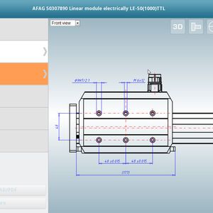 Zum anderen ist es die mit Maßansicht der CAD-Modelle.