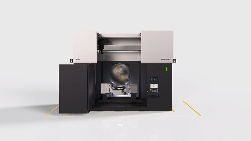 With GEFERTEC's latest machine generation (arc80X), components of 8m³ and up to 8,000 kg can be manufactured. (Image:Gefertec)