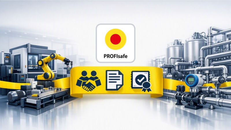 Mit Profisafe bietet PI eine durchgängige Safety-Kommunikation für die Factory- und Prozessautomation.(Bild:  PI (Profibus & Profinet International))
