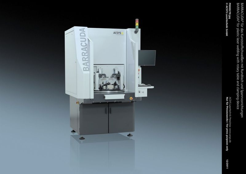 Eine Anlage soll möglichst viele Aufgaben rationell, schnell und in perfekter Qualität in einem Arbeitsgang erledigen. Auf der Lasys 2012 wird Acsys deshalb das Lasersystem Barracuda Multi vorstellen. (Bild: Acsys)