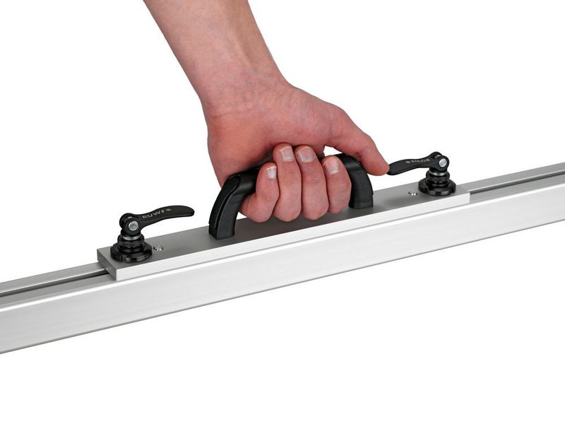 Der Handgriff mit Schnellspannsystem von Ruwi. (Ruwi)