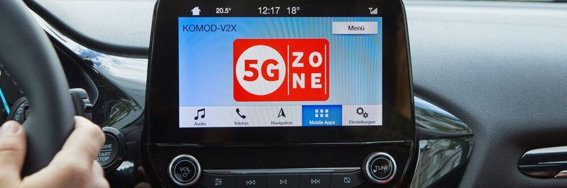 In Düsseldorf kommunizieren Autos per 5G.(Bild:  Valéry Kloubert)