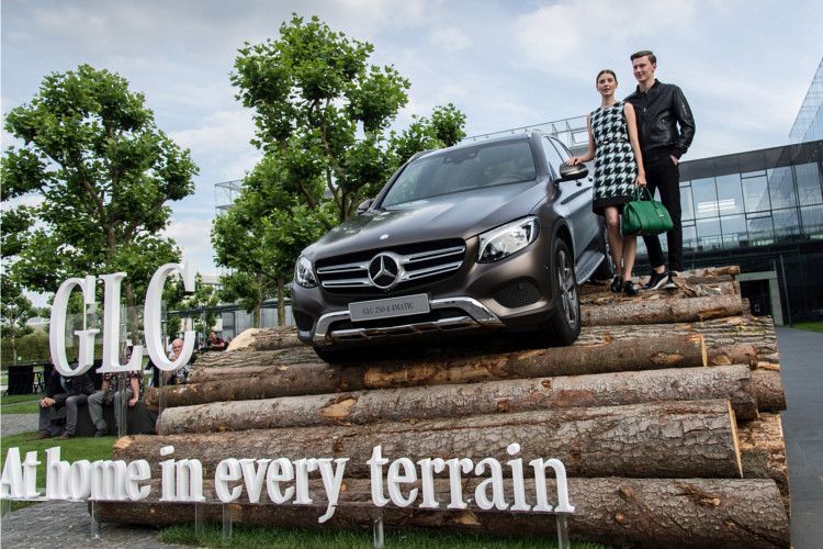 Auf der Straße oder im Gelände, der GLC ist auf jedem Terrain zu hause. Mercedes-Benz spricht von einem Multitalent im Maßanzug. (Foto: Daimler)