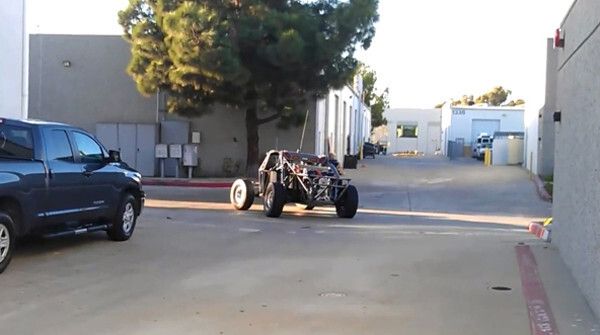 Erste Tests des EV 1 (Bildquelle: SRD)