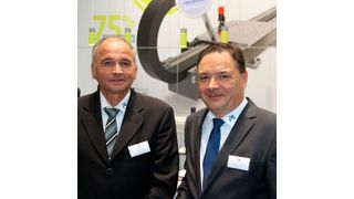 Fredy Doll und Thomas Kollmar, beide Geschäftsführer der IPR GmbH, sind von der neuen Verbundachse überzeugt. (Gillhuber)