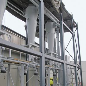 Absauganlagen zur Mahlgut-Förderung über größere Strecken realisiert Getecha sowohl im Druck- als auch im Saugbetrieb.(Bild:  Getecha)