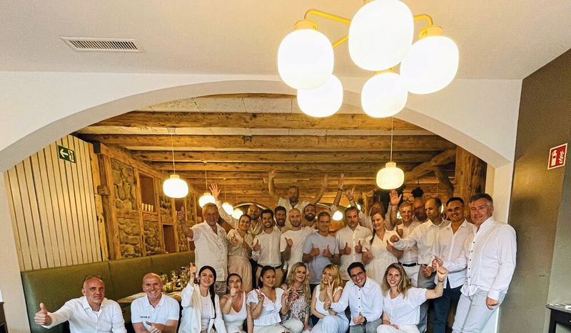 Photo des participants lors du souper pour clore cette belle journée. (Source : MSM)