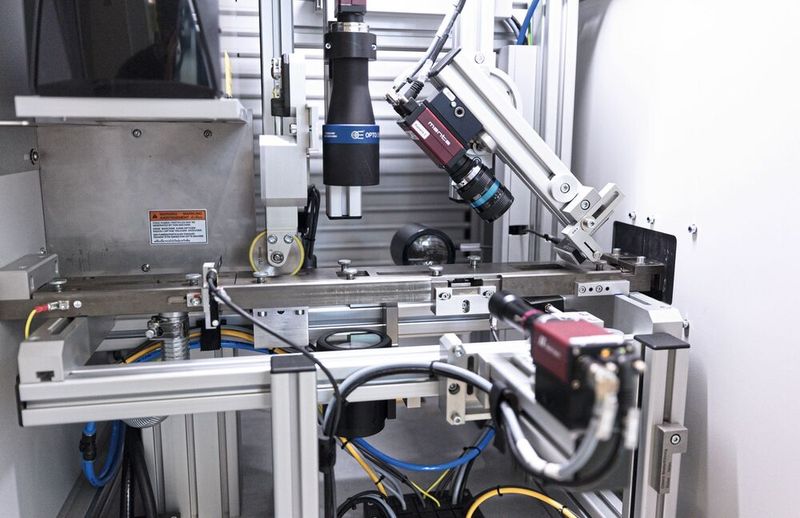 Optische Qualitätsprüfung mit Beschriftung von Kistler  (Bild: Nidec Sys Gmbh)