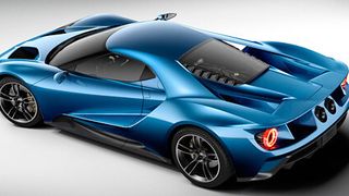 Pünktlich zum 50. Jubiläum des Dreifachsiegs des klassischen Ford GT40 bei den 24 Stunden von Le Mans 1966, startet 2016 der neue Ford GT. (Foto: Ford)